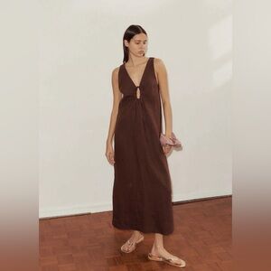 Deiji Studios Linen Dress